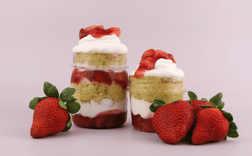 strawberry shortcake in a jar cover image