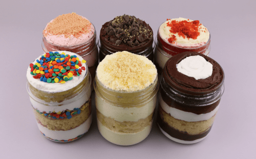 How to Make Cake in a Jar (Creative Dessert Idea) 